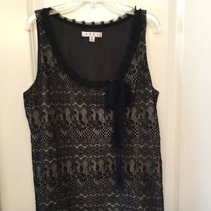 CAbi Lace Top with Bow